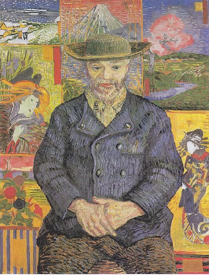 Portrait of Pere Tanguy, Vincent Van Gogh